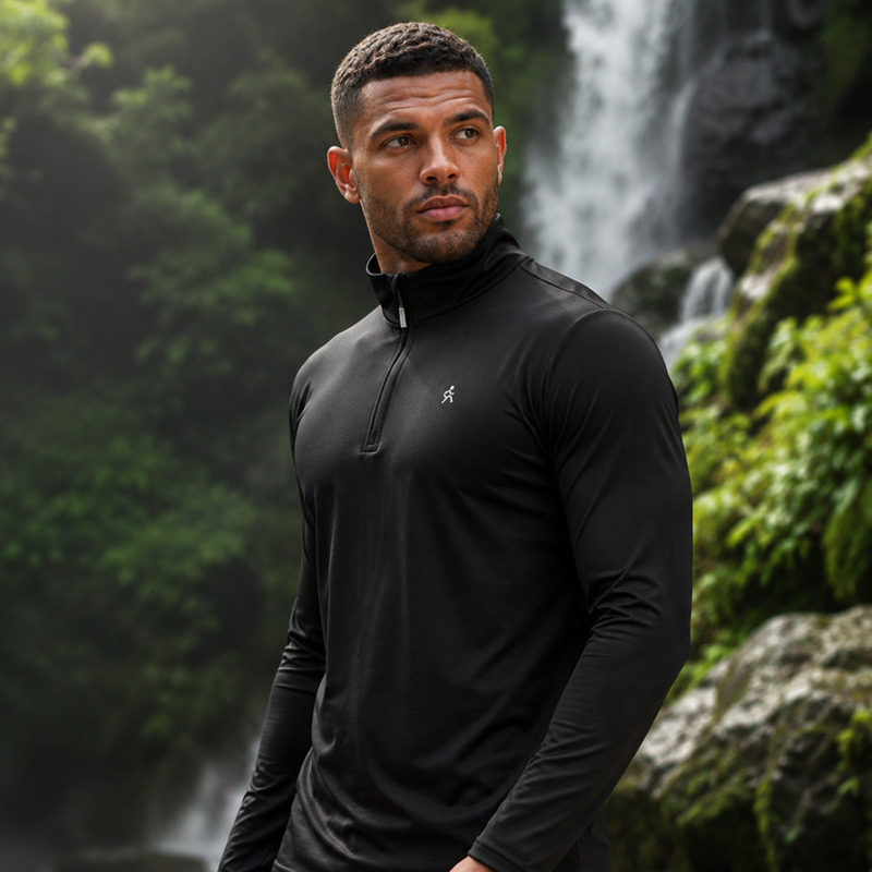 Camisa Gola Alta Praia UV50+