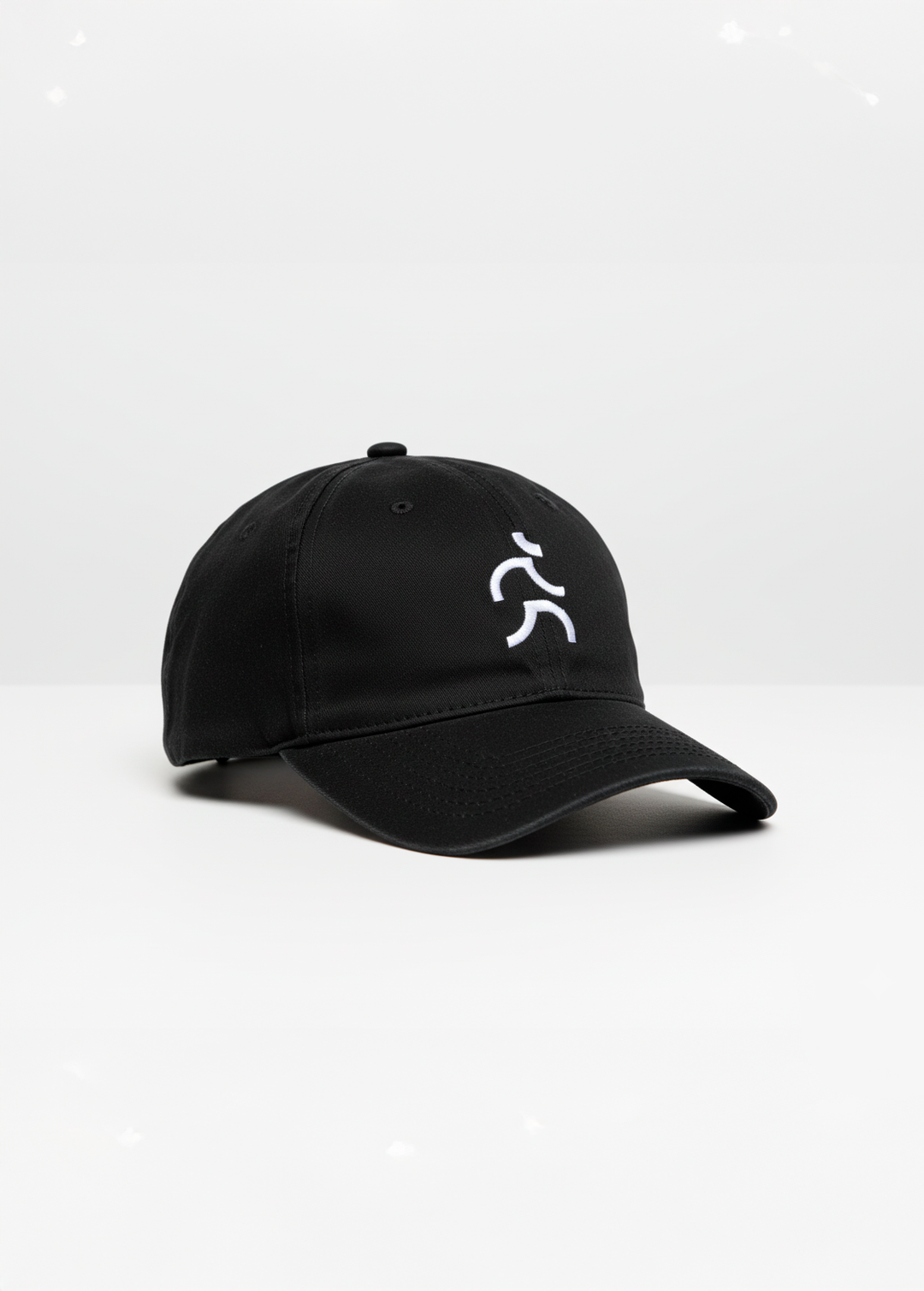 Boné Dad Hat Não Vai Tô Indo preto vista traseira com ajuste