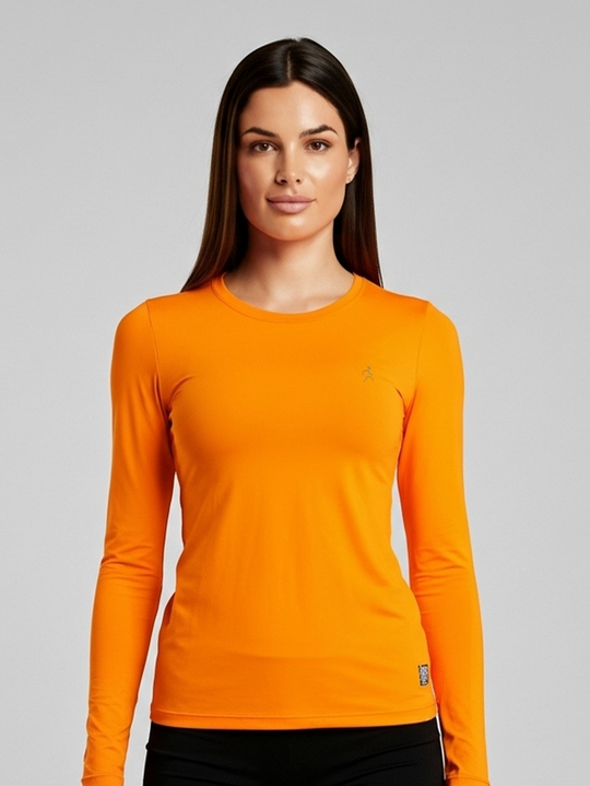 Camisa manga longa praia | Feminina