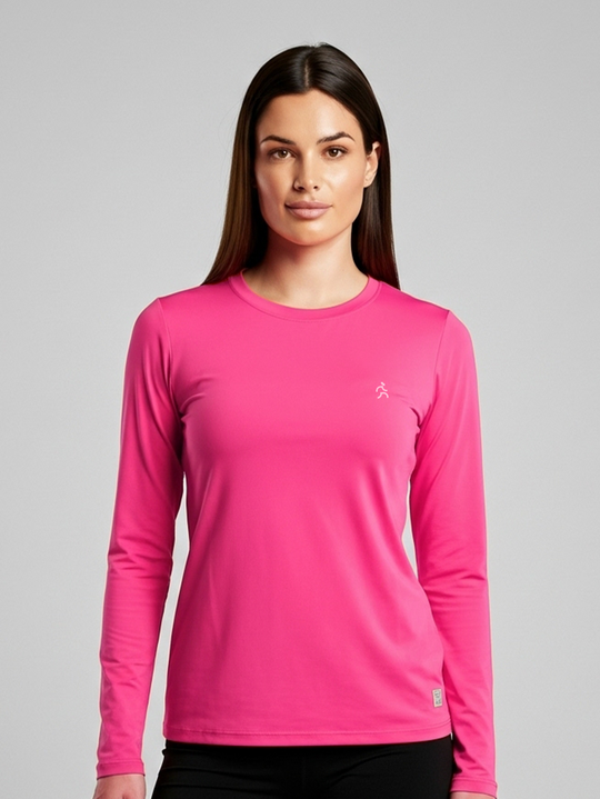 Camisa manga longa praia | Feminina