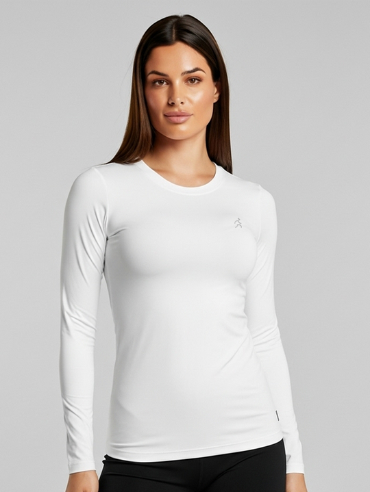 Camisa manga longa praia | Feminina