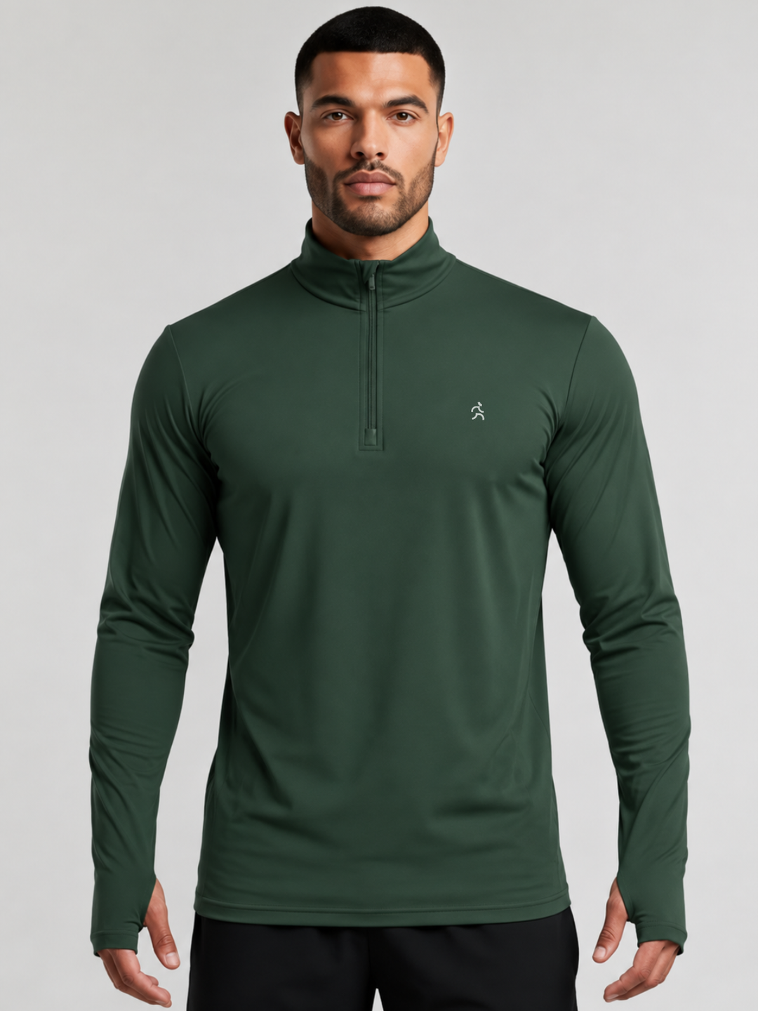 Camisa Gola Alta Manga Longa