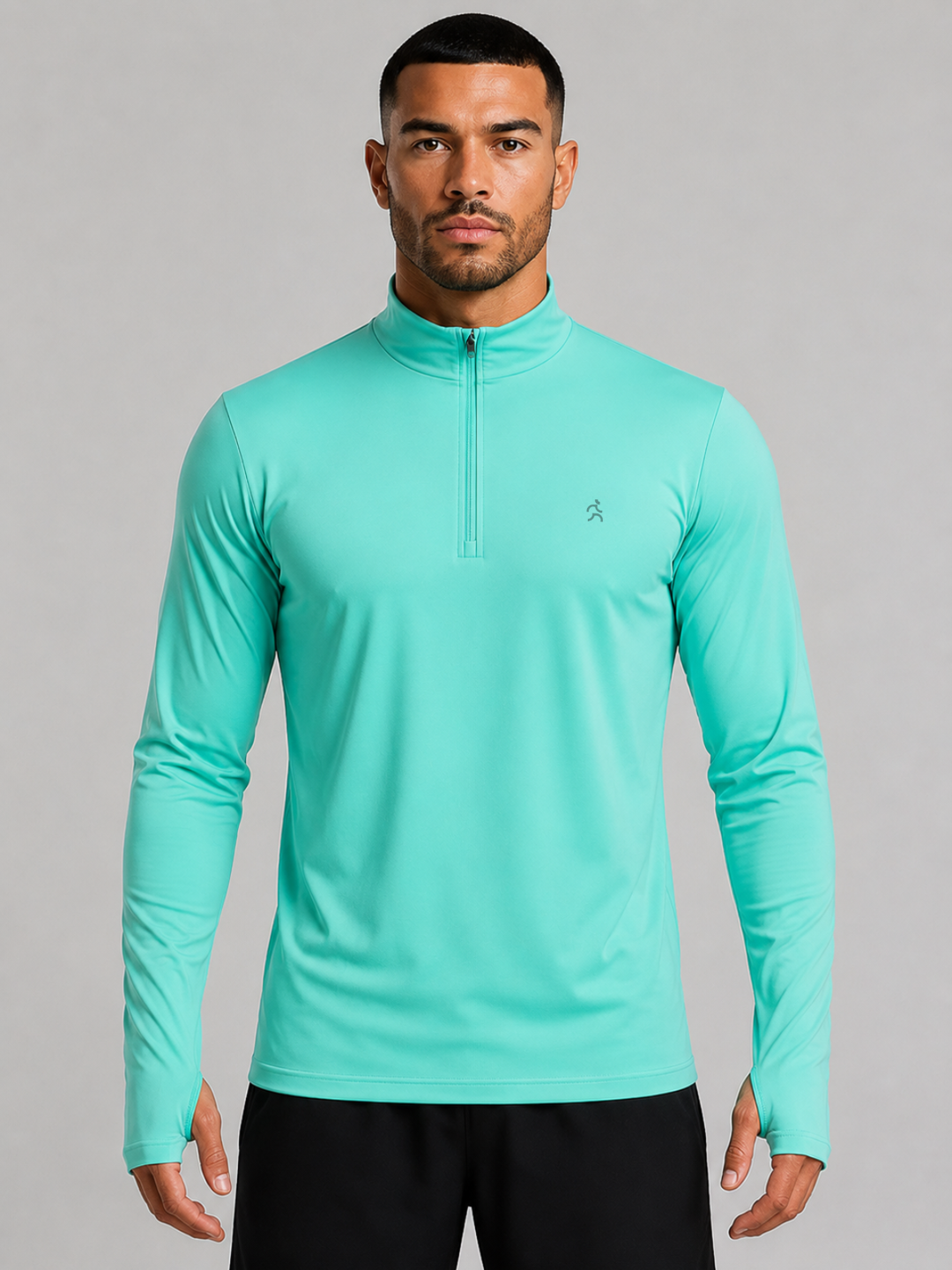 Camisa Gola Alta Manga Longa