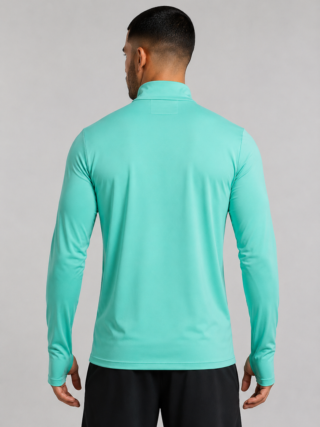 Camisa Gola Alta Manga Longa
