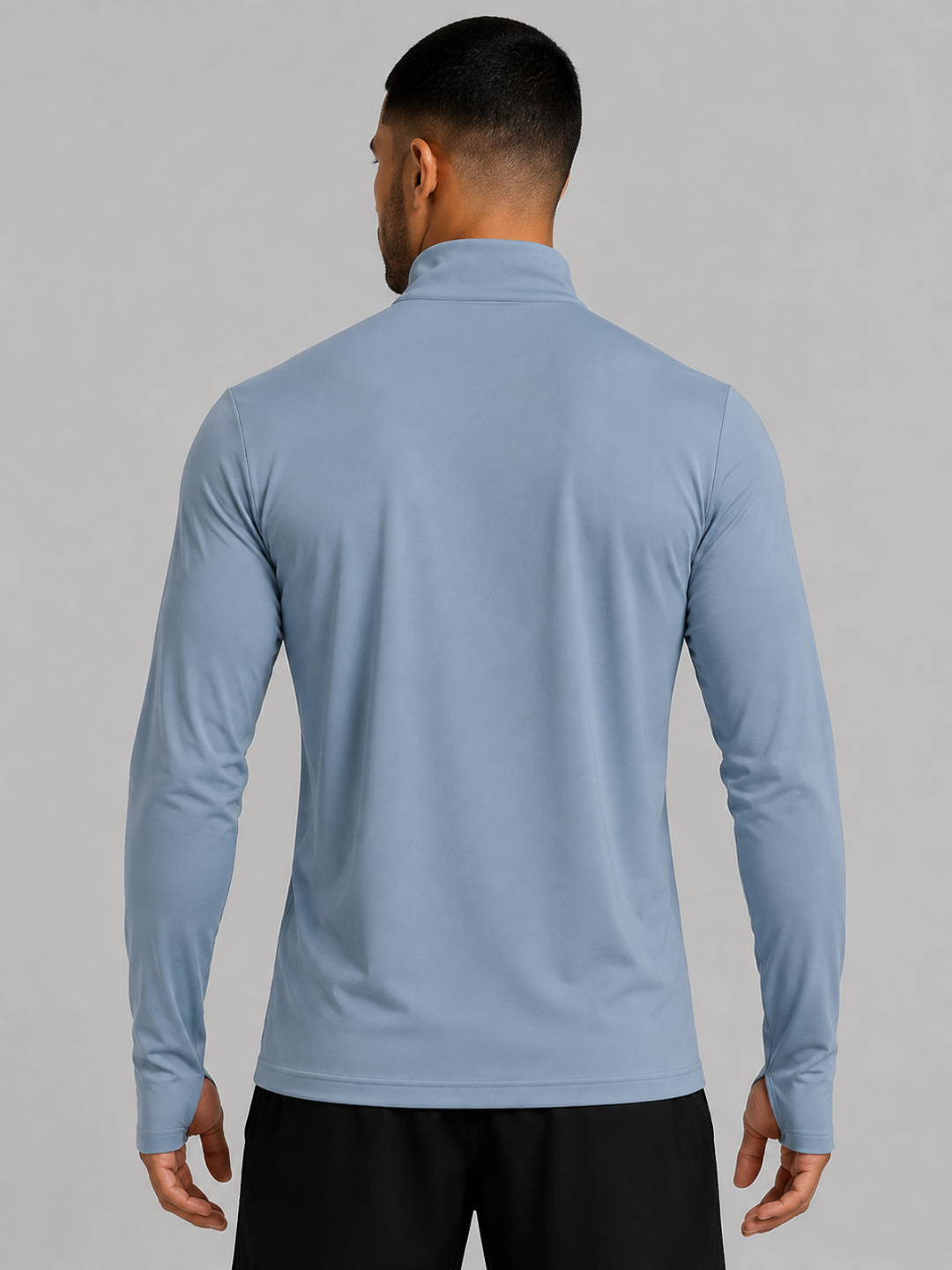 Camisa Gola Alta Manga Longa