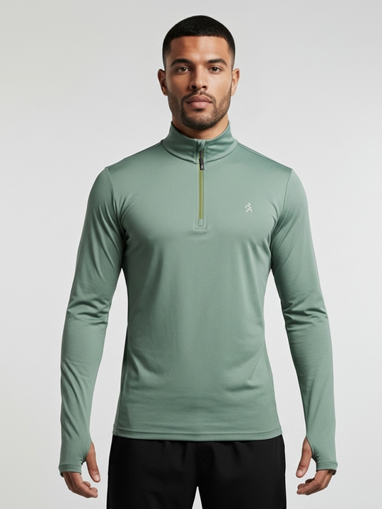 Camisa Praia Manga Longa Gola Alta | Masculino