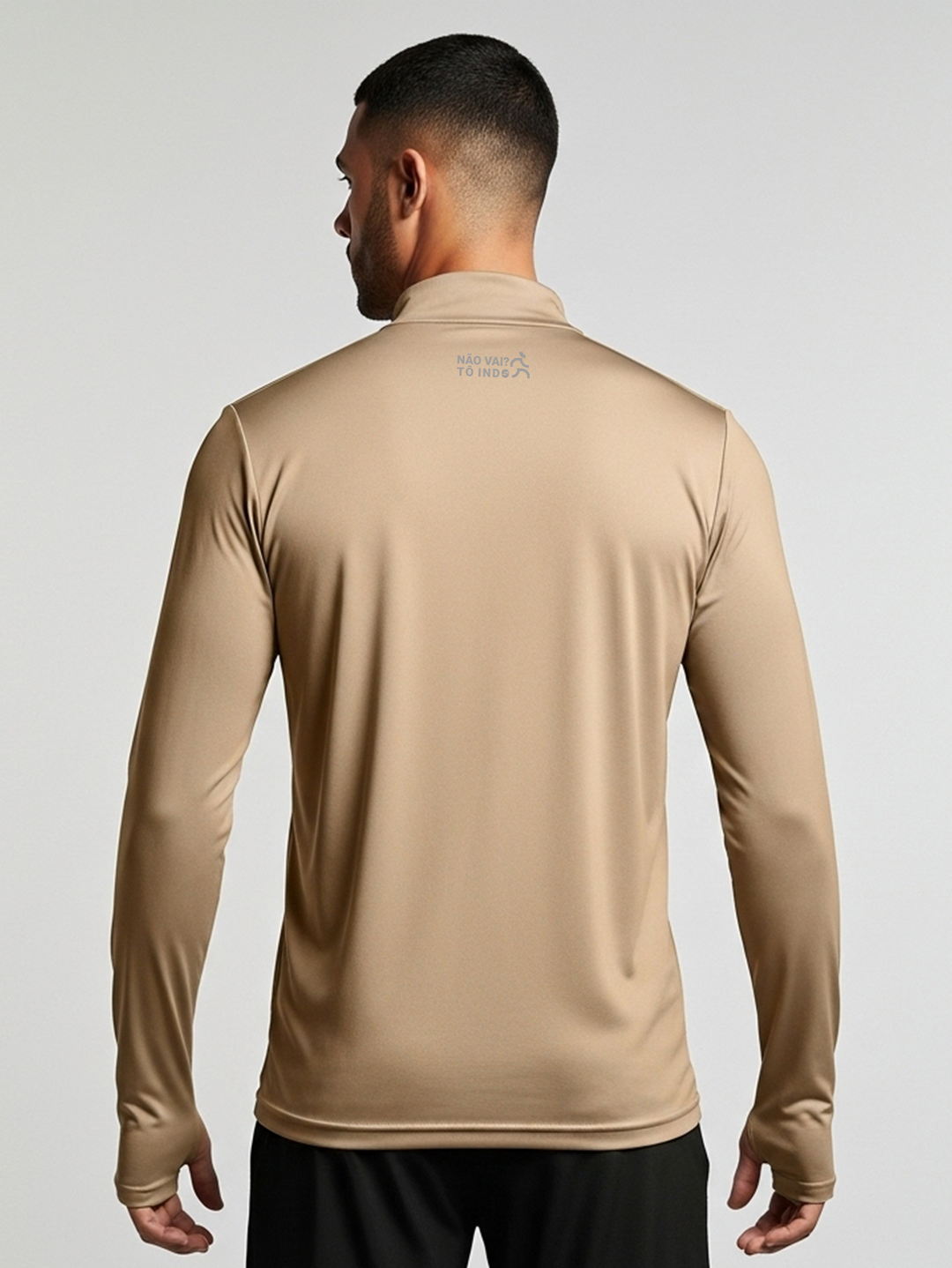 Camisa Praia Manga Longa Gola Alta | Masculino