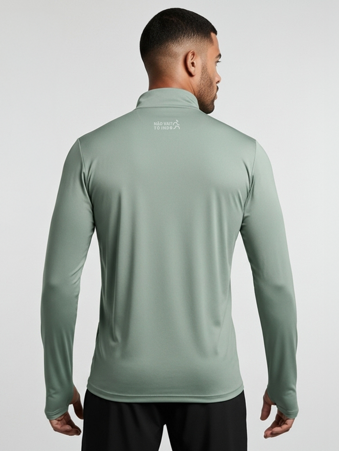 Camisa Praia Manga Longa Gola Alta | Masculino