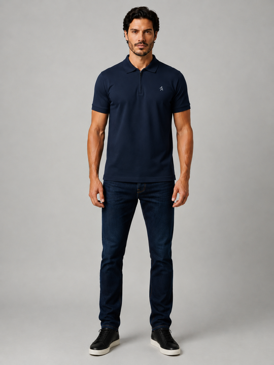 Polo Capri Zíper NVTI UV50+