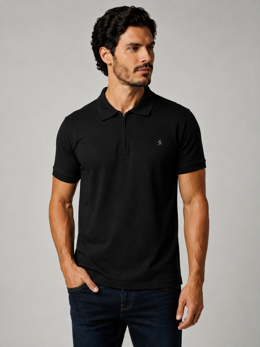Polo Capri Zíper NVTI UV50+